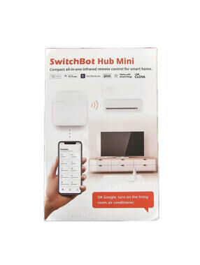 SwitchBot Hub Mini Wi-Fi Home Appliances Smart Remote Control - White